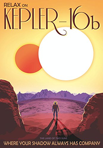 Space Poster Kepler Poster NASA Space Print Space Print Weltall Wall Art, 11.7 x 16.5(A3)