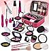 STAY GENT Faux Maquillage Enfant Jouet pour Filles, Faux Maquillage Kit avec Cosmétique Sac pour Prétend Enfants Rôle Jouer Fille Cadeau pour Plus de 3 Ans Anniversaire Noël (Pas de Vrai Maquillage)