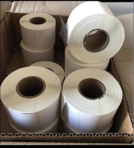 Case of Blank Thermal Label For Detecto DL1060P, 12 Rolls/each Roll 750 Labels