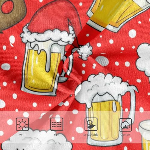 Festive Cartoon Beer Deer Red Toddlers Underwear Floral 2t Cotton Panties Little Girl Animal Kids Undies Briefs3