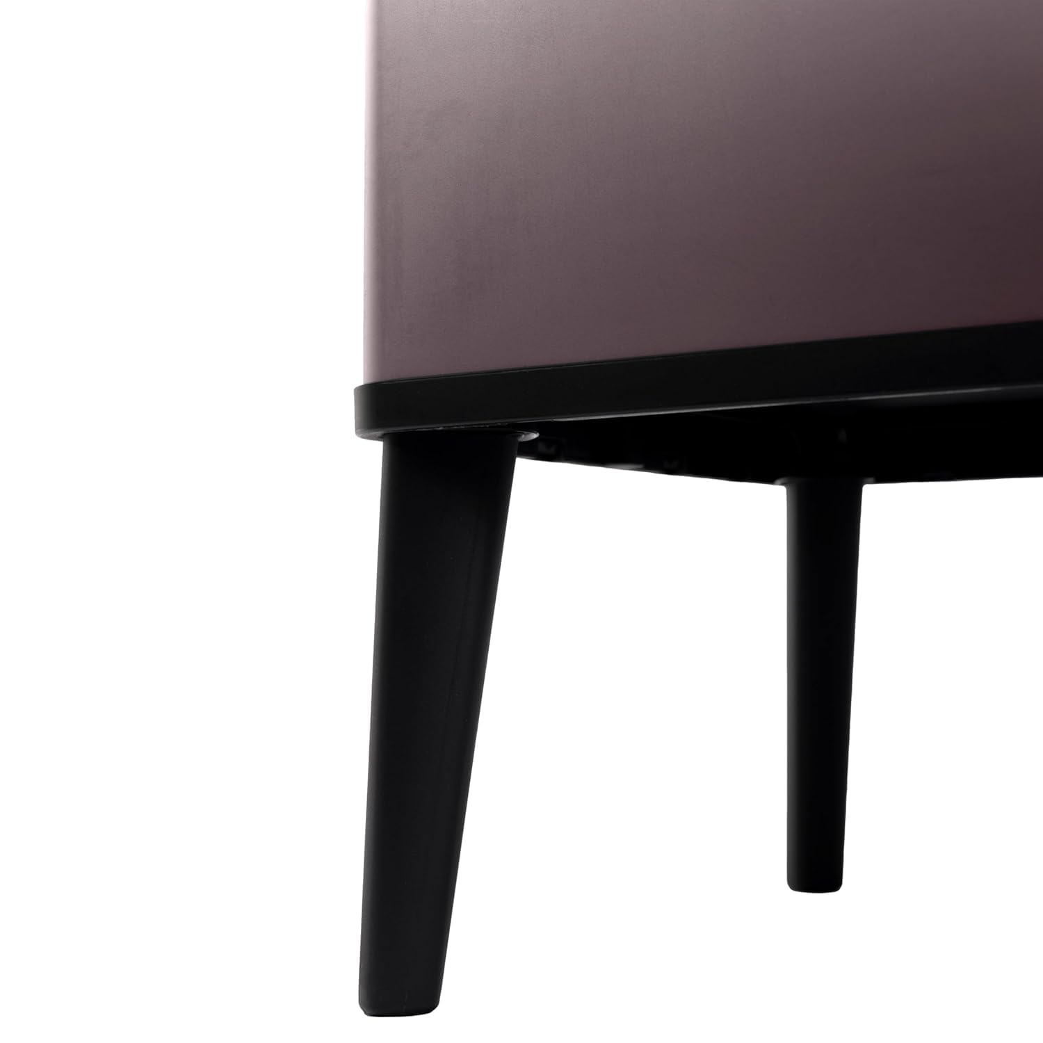 Curver Keter Verto, Poubelle de collecte différenciée, couvercle à pression, double compartiment, design élégant, recyclable, idéal pour salle de bain, salon ou bureau, capacité 54 litres, rose nacré