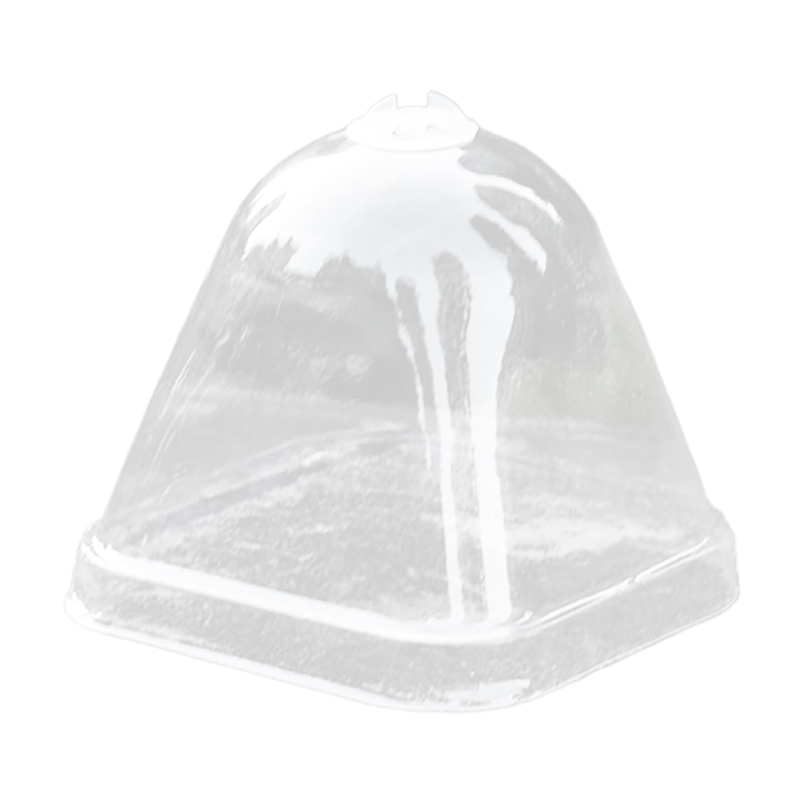 Funda Mini para Macetas - Cubierta Protectora Transparente para Plantas | Tapa Hidratante 10X Humedad Impermeable para Invernadero Cultivo De Suculentas Protección Lluvia Vivero Plantación