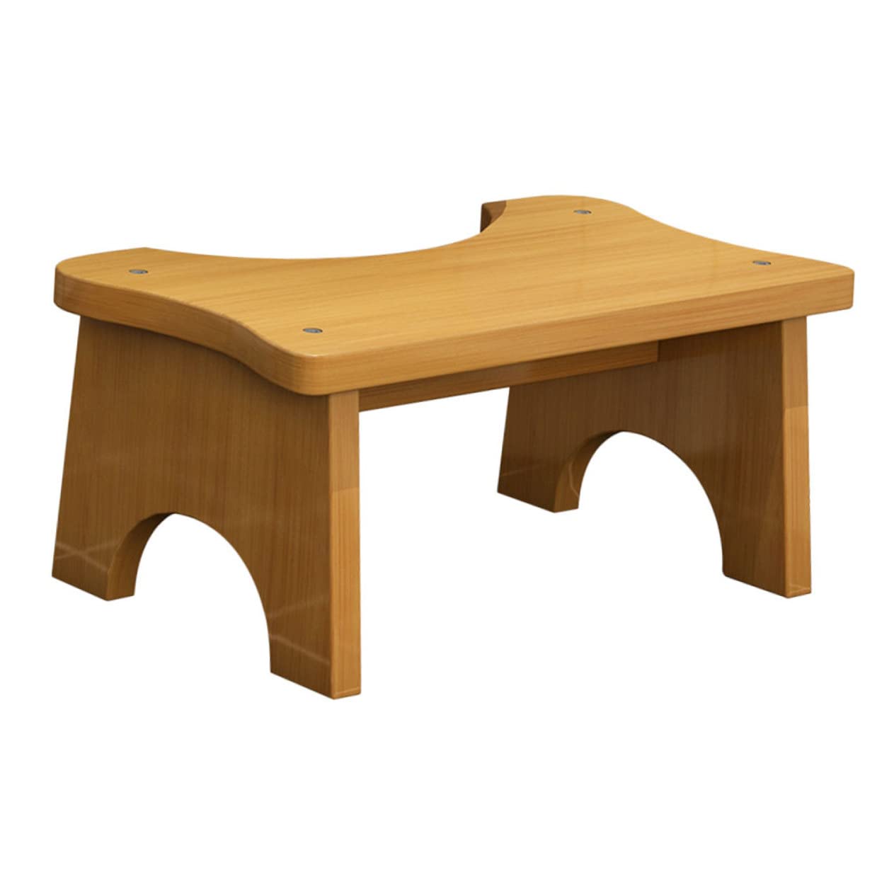 Cabilock Stabiler Badezimmer Fußhocker mit Rutschfester Oberfläche und Rechteckigem Design als Toilettensitz Trittschemel für Kinder und Ganze Familie