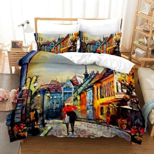 Parure de lit 90x190 housse de couette enfant microfibre 110g