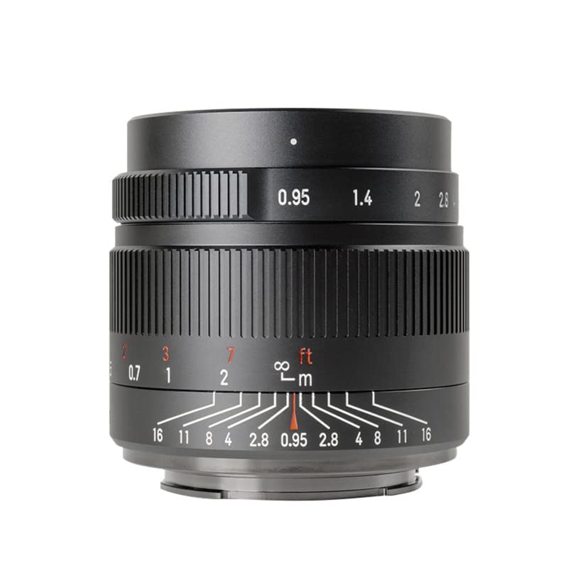 7artisans, obiettivo 35 mm F0.95 APS-C MF per fotocamere con montaggio M4/3 per fotocamere mirrorless - M2 Pen-F GH4 GH5 e altro.