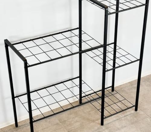 Support plantes en métal gain de place pour petits appartements
