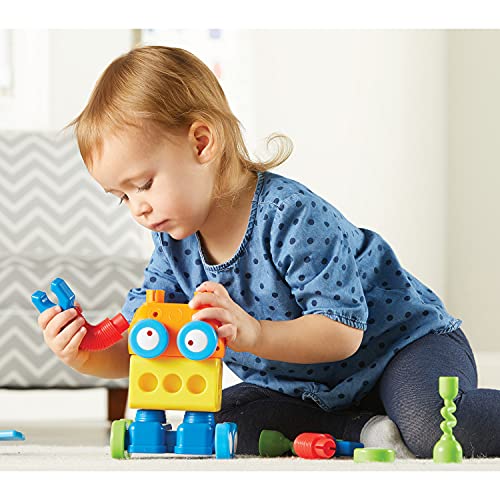 Learning Resources LER2869 1-2-3 Build It! Robot Factory, Fine Motor Toy thumb #1