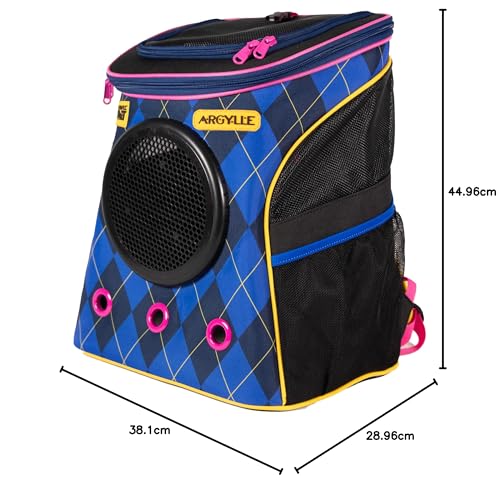 TRAVEL CAT Mochila Transportadora X Argylle Spy-Transportadora de Gatos Aprovada Por Companhias Aére