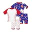 4pcs-white/Blue-baseball-sba23