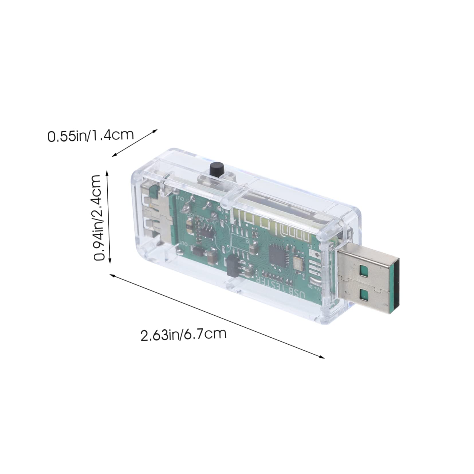 WOONEKY Probador Usb Medidor Usb Para Verificar Voltaje y Corriente El Hogar Trabajo