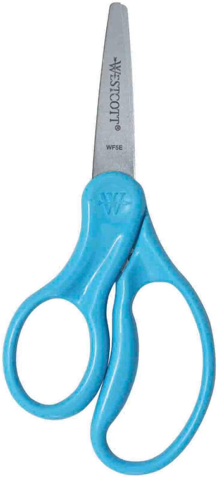 Westcott School Left Handed Kids Scissors, Pointed Tip, 5