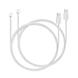 WOFTD Power Cord for Google Nest Cam (Battery) Only, Weatherproof Charging Cable - 6 ft [2-Pack]