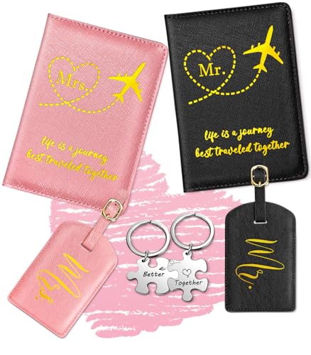 Personalized Travel Set (Tags and Passport)