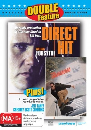 Cine de acción Direct Hit / The Underground película australiana importada en versión original VOSE