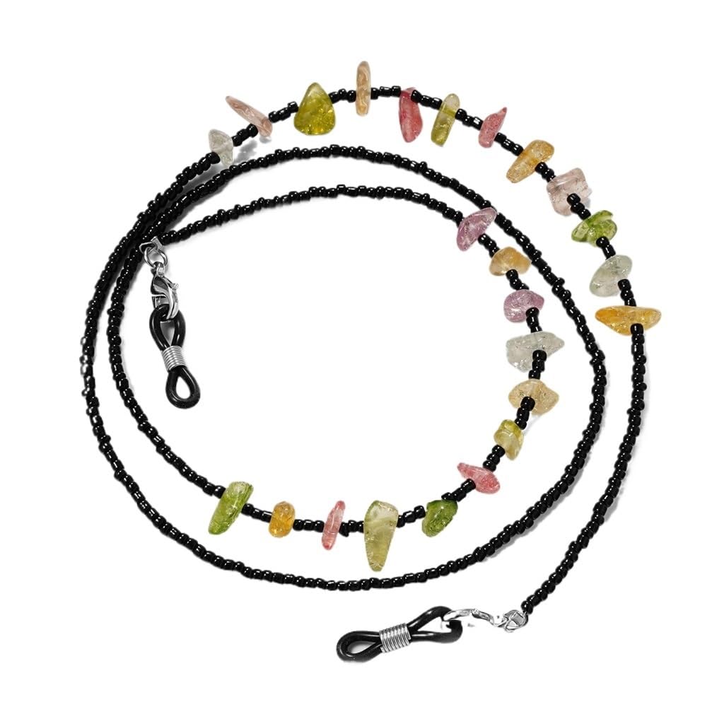 Occhiali da Vista con Cordino a Catena Occhiali da Lettura Occhiali da Sole con Cinturino for Occhiali con Perline a Catena(3-Pack)