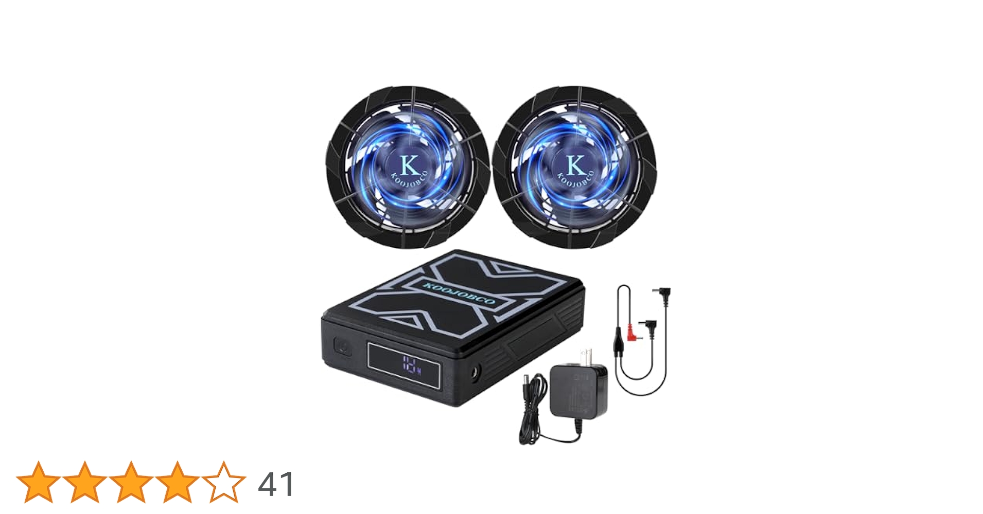 【2025 モデル 36V 超高出力】ファンバッテリーセット Amazon.co.jp: [LABEWVI] 【2025年モデル 36V超高出力】ファン