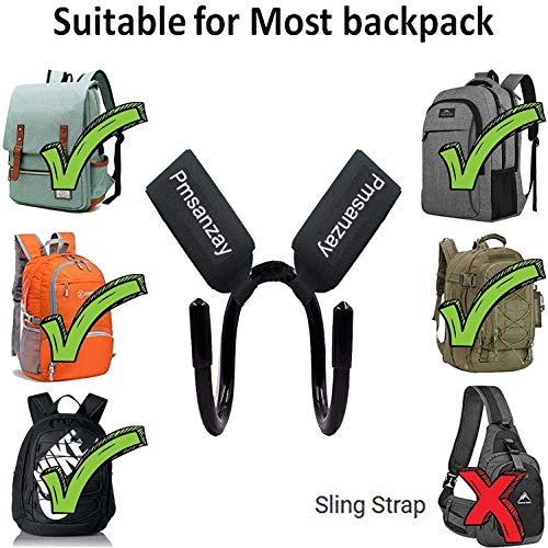 image for Pmsanzay Backpack Attachment Carrier Hanger Rack Hook Holder for Carry