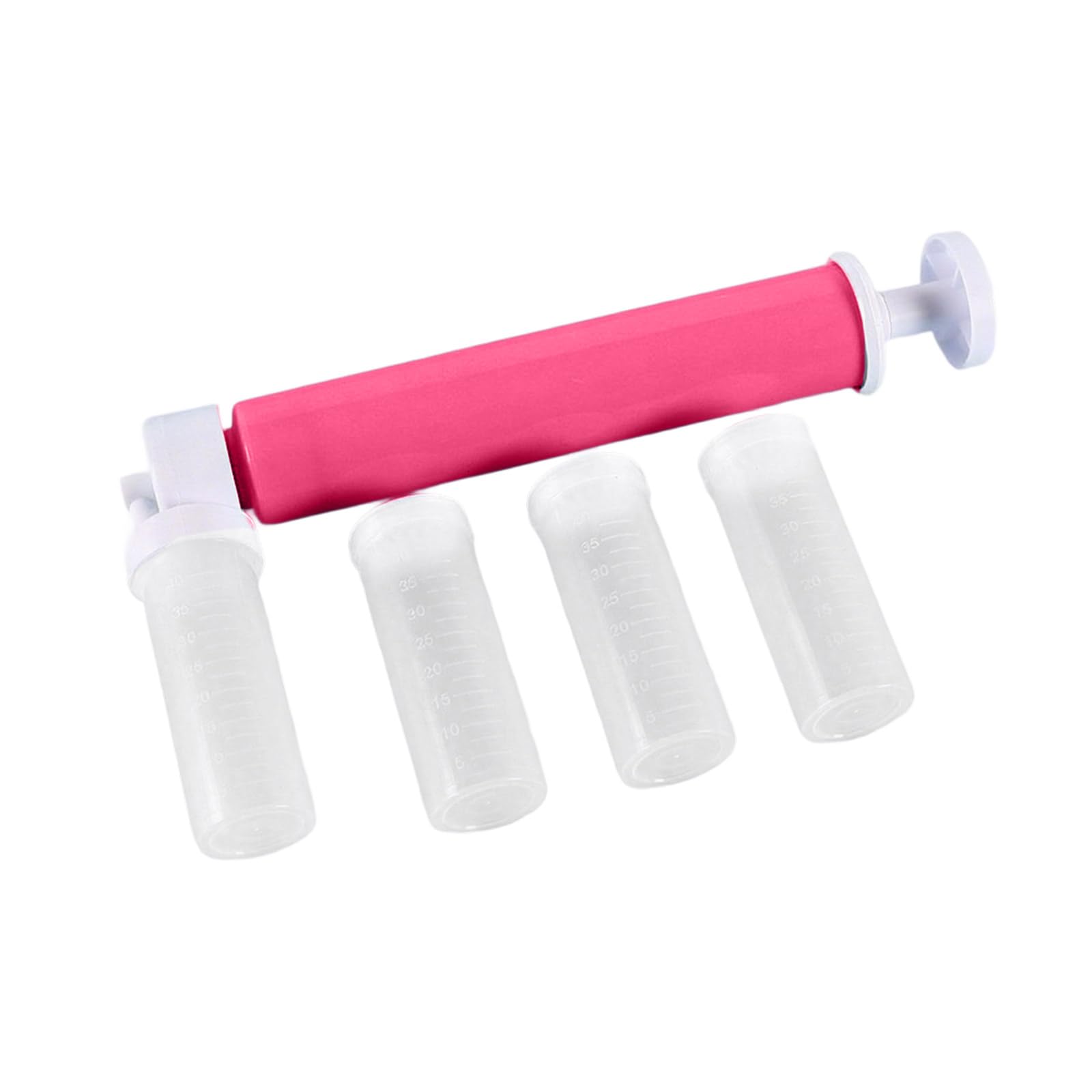 Msioytog Portable Cake Decorating Tool with Detachable Parts for Easy Cleaning and Mess Release Baking Adjustable Nozzle Cake Sprayer