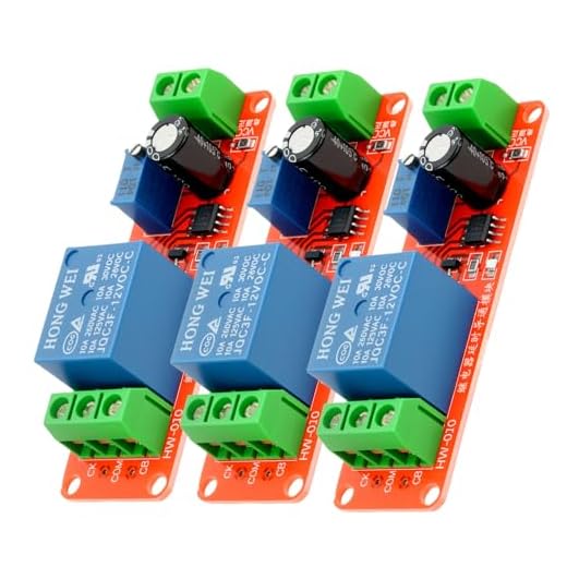 LAOMAO NE555 Modulo timer regolabile ad alta precisione con potenziometro per Arduino Raspberry Pi(3 pezzi)