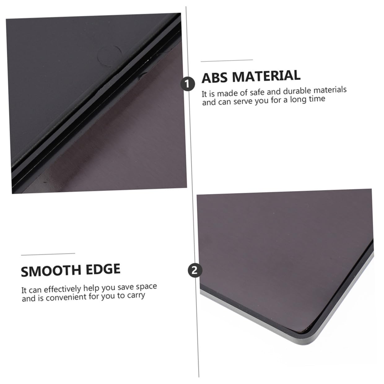 TEHAUX Palette Ombretti Magnetica Vuota 2 Pezzi Grande Formato 23x15 Cm Vassoio Portaombretti Fai da Te Portatile per Trucco Quotidiano e Viaggi