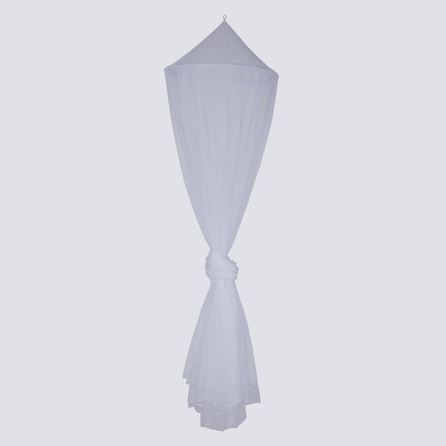 Sekey Moskitiera XXL na łóżko podwójne, siatka na owady, do użytku wewnątrz i na zewnątrz, z haczykami samoprzylepnymi, 60 x 250 x 1200 cm, biała