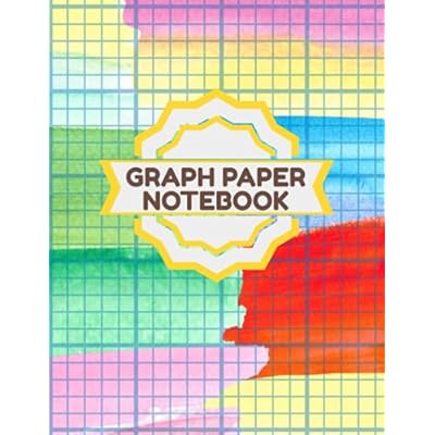 Graph Paper Notebook With Colorful Cover