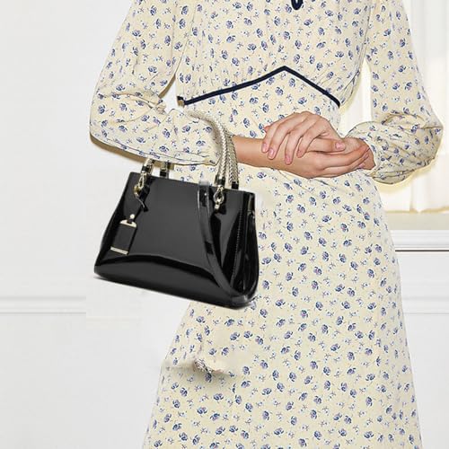 Bolso de mano y hombro para mujer XingChen brillante miniatura 3