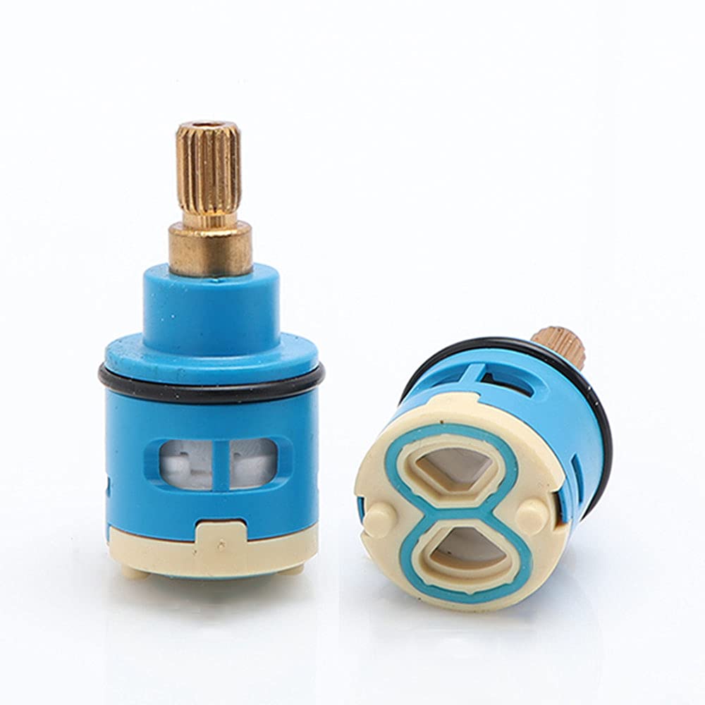 Cartucho De Grifería Cerámica De 25 Mm – Repuesto Universal Para Grifos Monomando De Cocina Y Baño