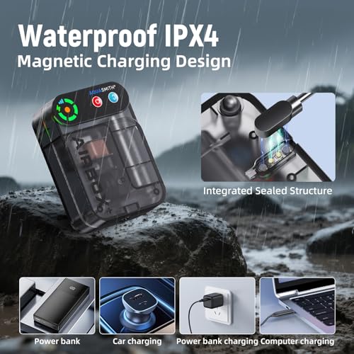 Image of Live Bait Aerator,Ultra-Long Battery Life,Rechargeable Aquarium Air Pump 3w /24GPH(1800mAh Single Hole) IPX4 Magnetic Charging Design,Suitable for Fishing Enthusiasts,with Hose and Stone