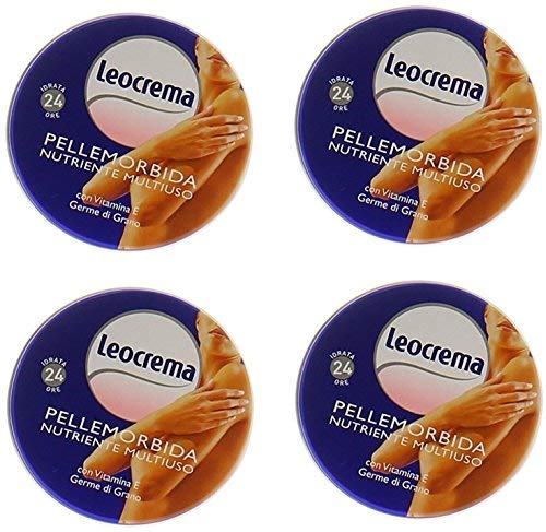 Leocrema: Pelle Morbida ml.50 - Pack of 4 [ Italian Import ]
