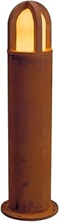 SLV Lampada da Terra Rusty Cone 70 / Illuminazione da Esterno per stradelli, pareti, ingressi, Lampada LED Esterna da Giardino / E27 IP54 11W ruggine