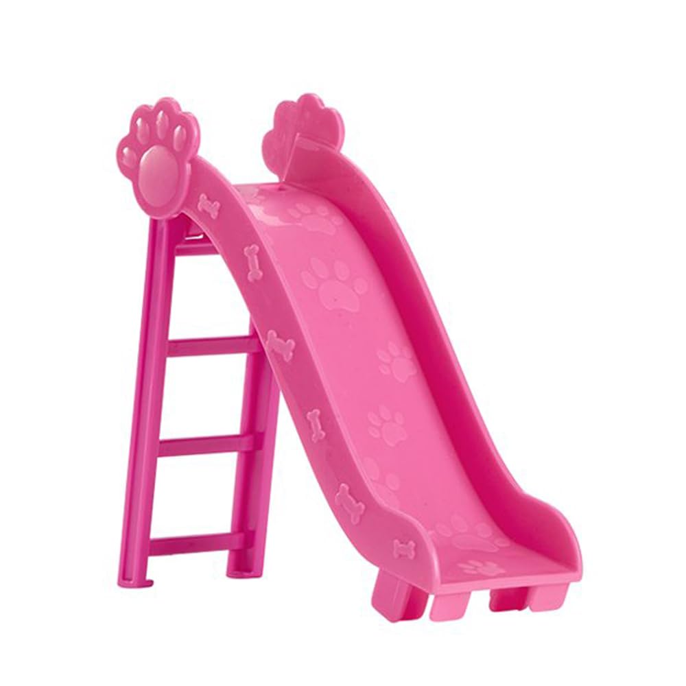 Barbie Pink Replacement Part For Doll Dreamhouse Doll House Playset Hmx10 - Replacement Dog Slide