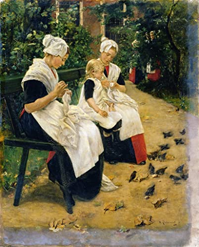 Affiches et Gravures Max Liebermann pour habiller un grand mur vide de salon avec style