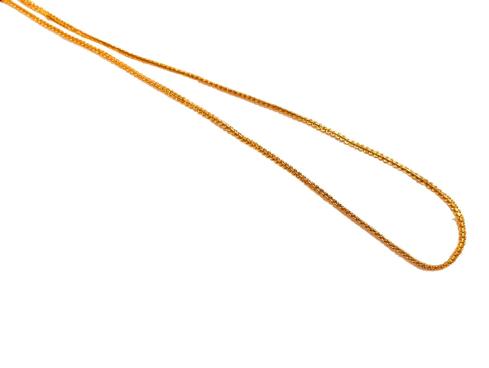 DMJ 15 Inch (1MM) Premium Gold Plated Finely Detailed Chain Unisex Necklace Gold-plated Plated Brass Chain (D-RYDH2-15IN-1MM) (B0BV2WQG57) Amazon Price History, Amazon Price Tracker
