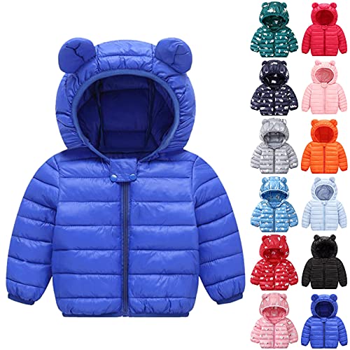 Baby Boys Zip Up Hoodie Toddler Boys Jacket Winter Long Sleeve Hooded Sweatshirt Tops Fall Coat Kids 2 to 7 Years