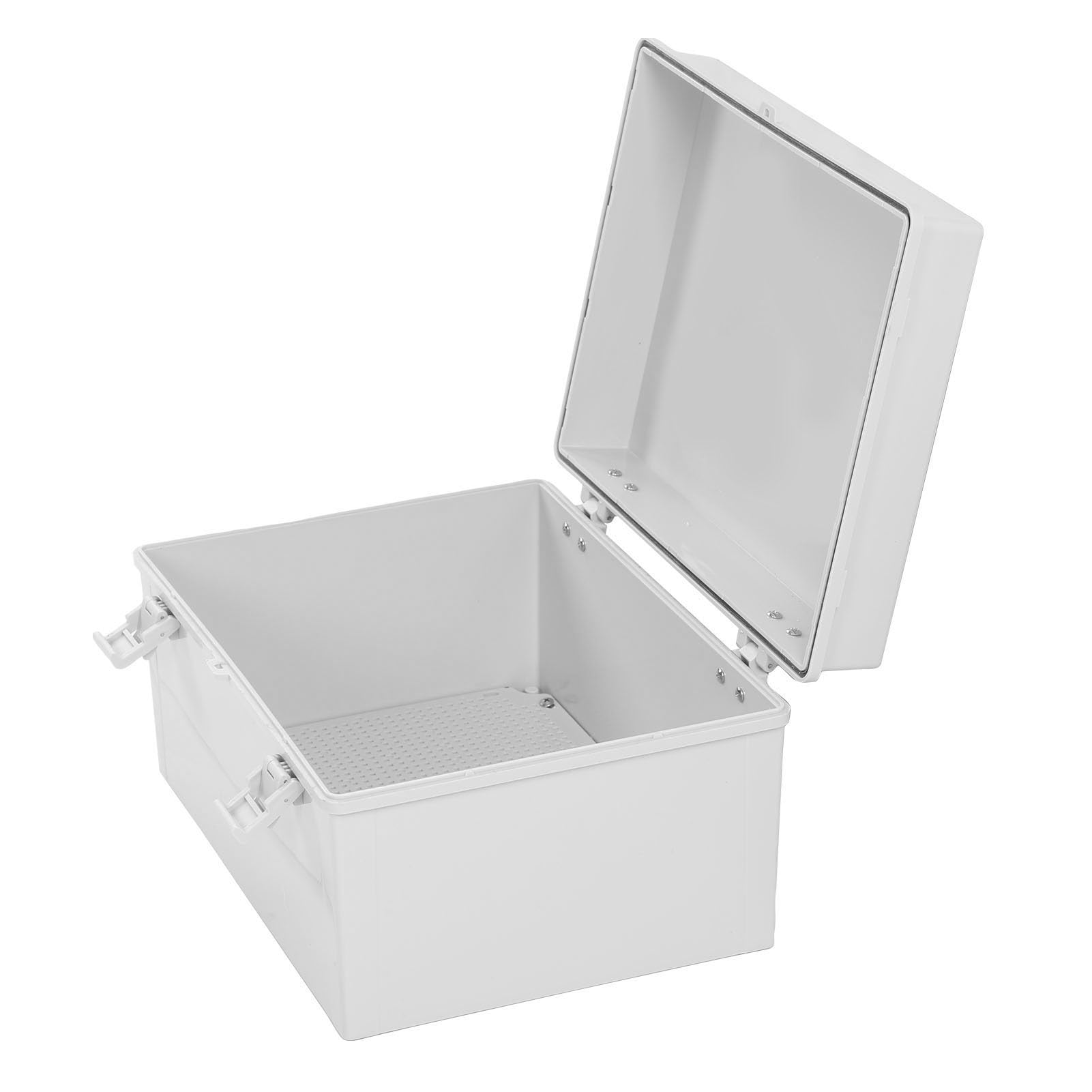 Caja de Conexiones Eléctricas Impermeable IP66 con Placa de Montaje, Material ABS, 400x300x200mm