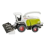 Siku 1418, Claas Forage Harvester, Metal/Plastic, White/Green, Swivelling Ejection Pipe