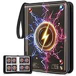 Album Carte Raccoglitore, 440 Raccoglitore Carte Pokémon Collezione, Legame Portatile e Impermeabile in PU per Carte MTG/TCG/CALCIO-BASEBALL/Carte da Scambio