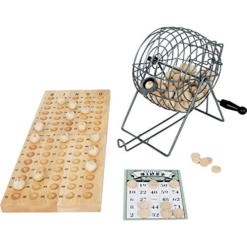 Jeu de bingo de qualité supérieure Small Foot en métal solide et bois naturel 2019762
