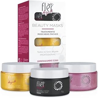 Kit 3 Máscaras Faciais Fler Deguste Beauty Masks - 90g (cada)