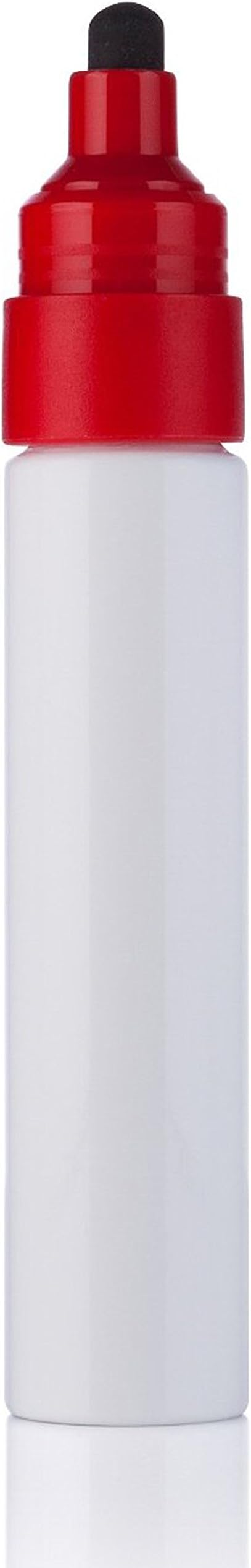 Scribbly Universal Marker Pen Stylus for All Ages including School Children Compatible with Capacitive Touchscreen Tablets, Smartphones, iPads and iPhones - Red