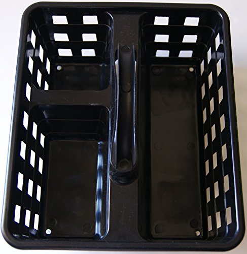 Mainstay Small Utility Shower Caddy Tote (Black) #TOP2