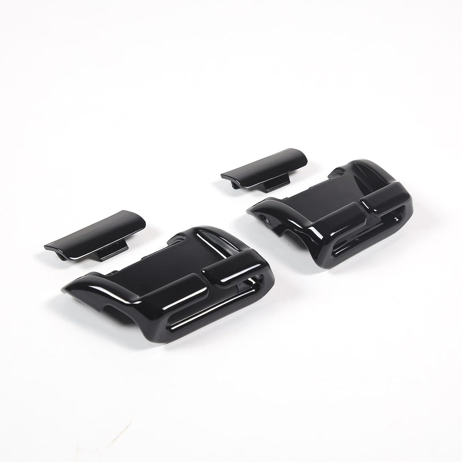 TOYCIDFG Seat Belt Guide Replacement for C8 Corvette Stingray Z06 2020-2025, Driver Passenger Side Headrest Pillow Seatbelt Loop Seat Belt Guide Holder Loop (Black)