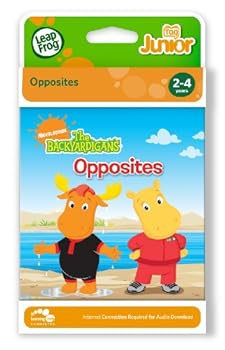Toy Leapfrog Tag Junior Book: The Backyardigans Opposites Book