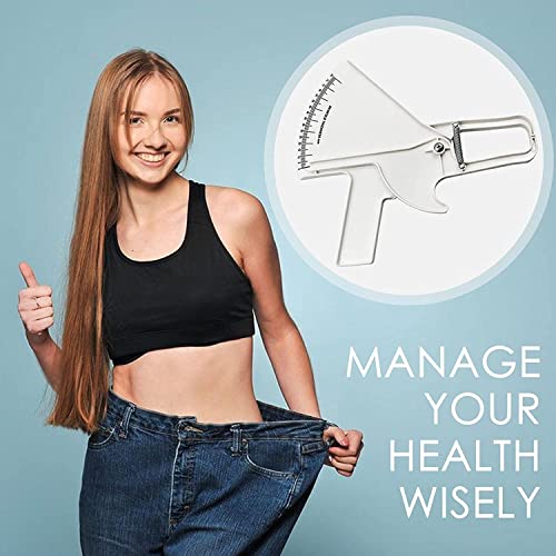 Body Fat Caliper Precision Skinfold Caliper for Monitoring Body Fat