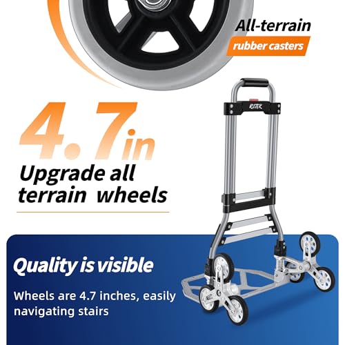 Carretilla Escalera RJTEK Capacidad 220 lb miniatura 5