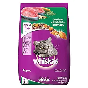 SAI ASSOCIATES Adult (+1 Year) Dry Cat Food, Tuna Flavour, 7Kg Pack