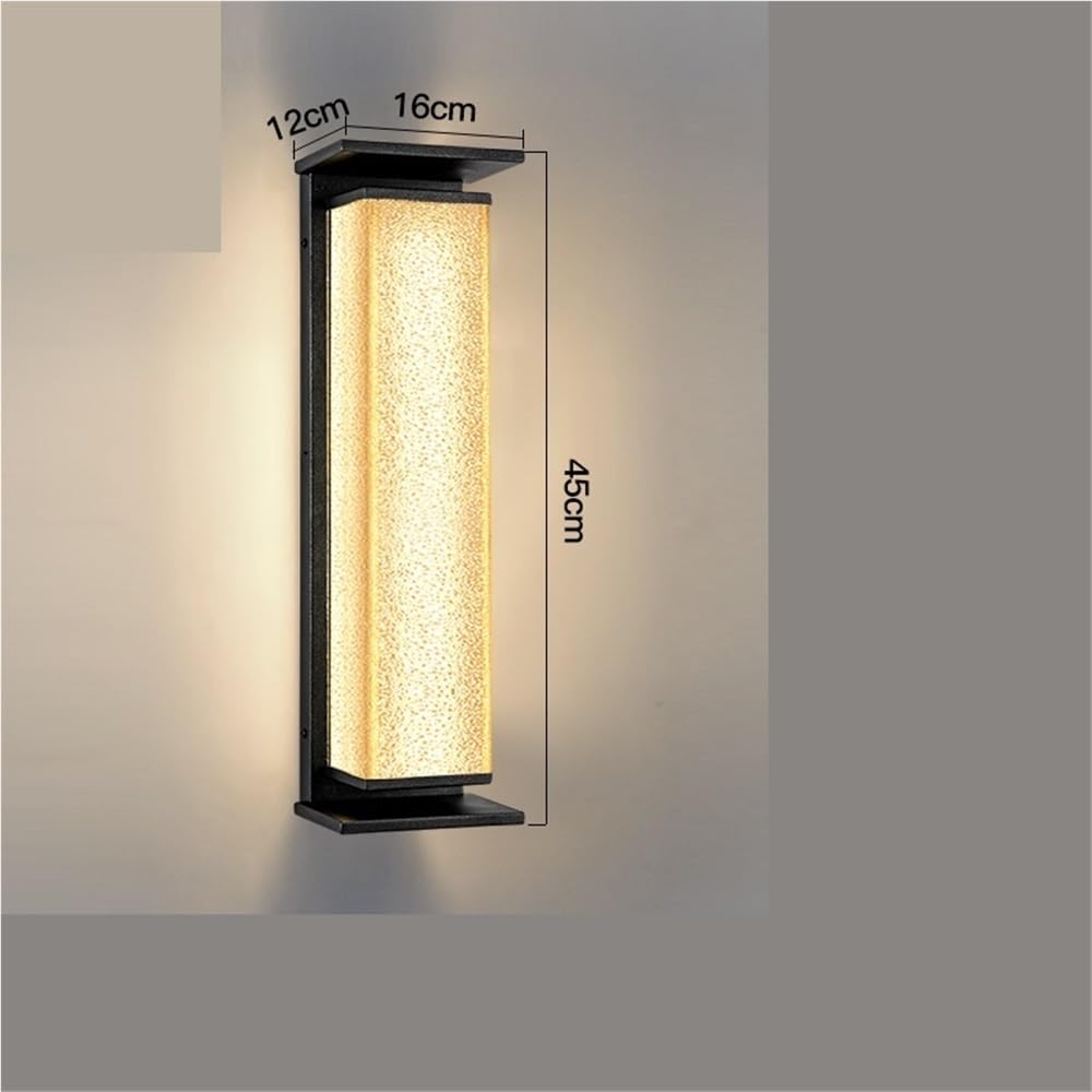 Caldo Lampada da parete impermeabile for esterni Villa Gate Illuminazione giardino for