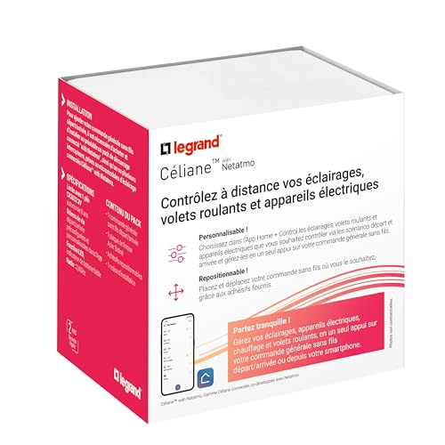 Commande Départ Arrivée Legrand Céliane Titanium pour quitter la maison sereinement - 3