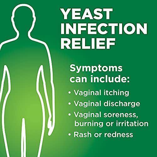 amazon basic care miconazole nitrate vaginal cream 4 percent 3-day yeast infection treatment for women 018 ounce - 3 count pack of 1